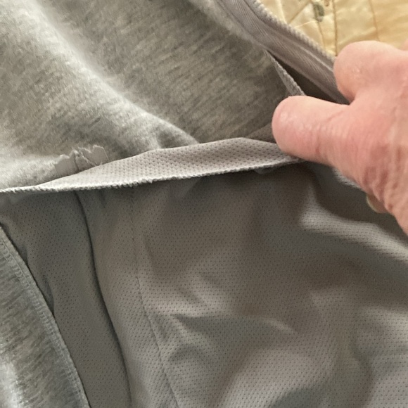 LLBean women’s jacket large zipper outdoors running hiking biking light gray - Picture 7 of 13